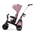 KINDERKRAFT Tricikl za devojčice Easytwist roze