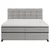 BOXSPRING KREVET CARMEN C 180/200 cm , siva