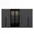 Hanah home Ormar Kale Plus 315x210x52cm Sivi