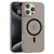 Matte Color MagSafe maska za iPhone 15 Pro Max – Siva
