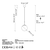 Opviq Luster Orbital-20-14041, 20x20x120cm, IP20, Belo-crni