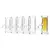 Set of 6 shot glasses, 45 ml, glass - Borgonovo