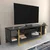 Hanah home TV Komoda Asal 120 Crno-Zlatna