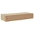 Zidna polica s ladicama hrast i bijela 60x23,5x10 cm MDF