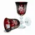 Marika Kozarci za vino Ruby Crystal 220ml Olive Grinder 6 kosov