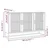 Vidaxl Komoda 105x30x65 cm cm inženirski les