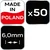 shumee T-distančniki 6,0 mm, 50 kosov.