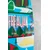WallXpert dekorativna daska za surf od pleksiglasa Mvsf08M, ilustracija Azerbejdžana, 36 x 100 cm