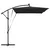 Suncobran Crna 294 x 200 x 270 cm Poliester i aluminij