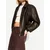Bershka Prehodna jakna rjava