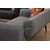 Atelier del Sofa Trosed na razvlačenje Kapri Svetlosivi