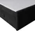 Livetastic BOXSPRING POSTELJA 180 cm  x 200 cm , karton, leseni material črna