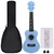 Vidaxl Otroški ukulele soprano s torbo baby moder 21