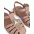 Liewood sandale Bre sa ukrasom,Peach/Dark rose