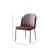 Hanah Home Set trpezarijskih stolica Dore 197 V4, 4 komada, Bordo