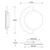 Globo 78393-12 - LED zidna svetiljka ROJAS LED/12W/230V 3000K