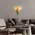 Opviq Zidna lampa Arrow-15171, 17x40x15cm, IP20, Zlatna boje