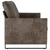 Sofa za 3 osobe Tamnosiva 190 x 81 x 82 cm Umjetni sued