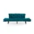 Atelier del Sofa Trosed na razvlačenje Nitta 185x85x70cm Petrolej