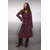 Trendyol Milla Ženska haljina Twoaw26El00164, Bordo