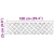 Stepenica Pravokutni 4 pcs Srebrno 100 x 25 cm Aluminij