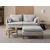 Atelier del Sofa Trosed Flexy, 195 x 100 x 75 cm, Krem
