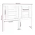 Vidaxl Posteljno vzglavje 126x4x100 cm trdna borovina
