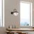 Opviq Zidna lampa Anemon-15002, 22x36x29cm, IP20, Crno-bela