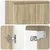 Umivaonik s policom Hrast sonoma 49,5 x 41 x 64,5 cm