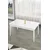 Hanah Home trpezarijski sto Pir, 130 × 80 cm, bela ploča, bele noge