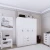Hanah Home Garderober Duru 4 Door 1600-017, 140x182x45 cm, Beli