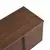 HANAH HOME TV Polica Onera Milano Walnut Black