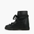 Inuikii Sneaker Full Leather Wedge 70203-89 BLACK