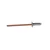 Aluminijaste odprte zakovice 3,2x8 mm RAL 8004