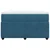 Vidaxl Box spring postelja z vzmetnico temno moder 120x190 cm žamet