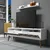 Hanah Home Set nameštaja za dnevnu sobu Line, 3 komada, Beli