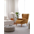 ATELIER DEL SOFA Fotelja Klam Mustard