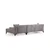 ATELIER DEL SOFA Ugaona garnitura Petra R Corner Light Grey