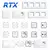 shumee Stenska vtičnica TV modul RTX SH sistem