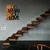 Wallity Zidna dekoracija Do What You Love, 54 x 58 cm, Crna