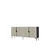 Hanah Home komoda Evva 150, 125 cm, antracit / travertin / srebrna