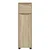Kupaonski ormar s ladicama Sonoma hrast 30,5 x 30 x 101 cm