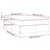 Vidaxl Box spring postelja z vzmetnico temno rjav 120x200 cm blago