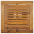 Barski stol sivi 60x60x110 cm poliratan i masivno drvo bagrema