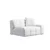 ATELIER DEL SOFA Sofa sa 3 sedišta Pescara Lounge (L2 2R) White