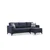 Kristal 2+Corner - Anthracite Anthracite Corner Sofa-Bed