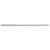 Cijev za ormar 2 pcs Srebrno 764 x 15 x 29 mm