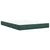Vidaxl Box spring postelja z vzmetnico temno zelen 140x190 cm žamet