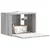TV zidni ormar Siva Sonoma 39 x 31 x 29,5 cm Konstruirano drvo