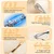 SuperLove Electro Shock 2in1 Double-Headed Clitoral Vibrator Wand